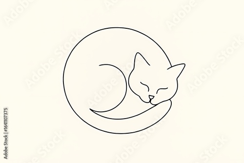 vector illustration of a cat