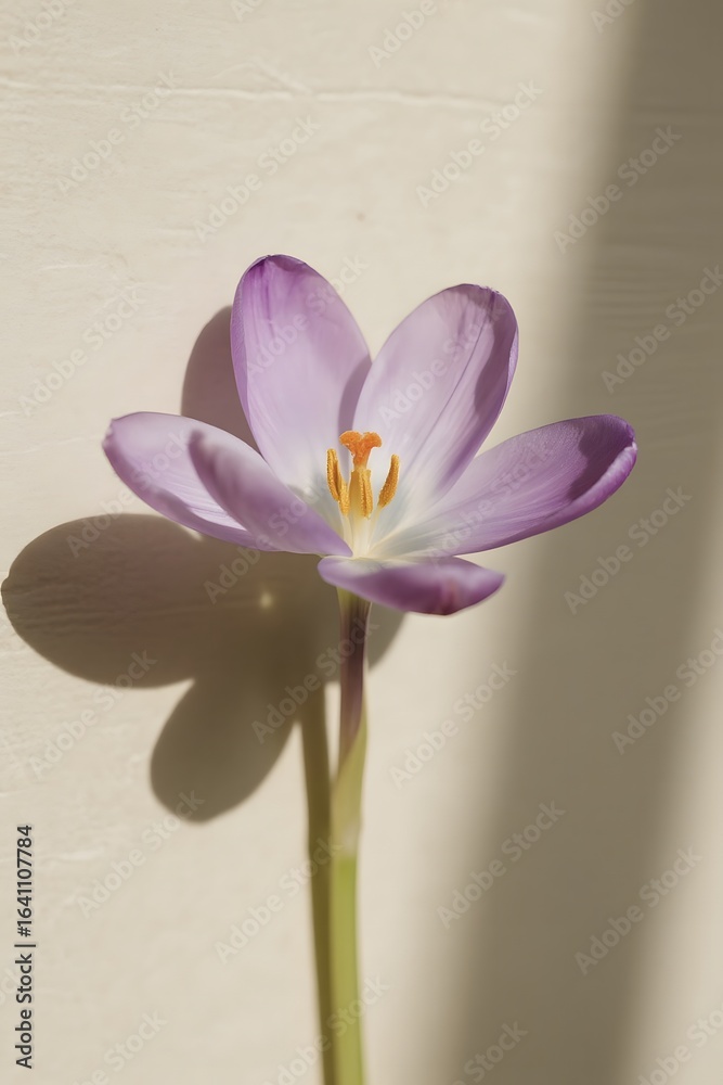Obraz premium Minimalist Floral Aesthetic with Elegant Botanical Elements