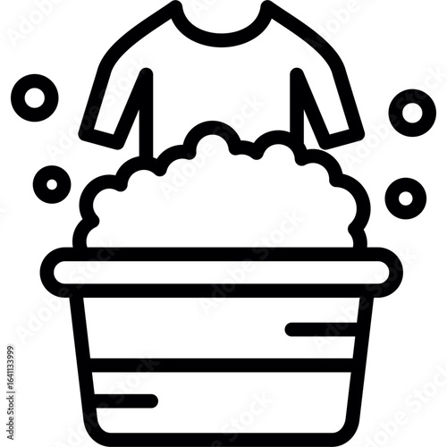 Washing Clothes Icon