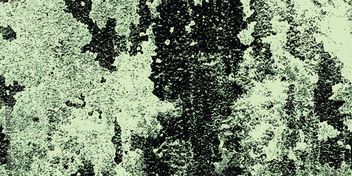 Abstract grunge texture in pale green and black featuring mottled surface and organic irregular patterns