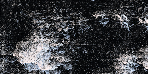 Abstract render of a textured surface with pixelated effect suggesting water or stone