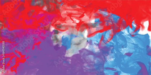 Abstract watercolor painting with vibrant colors and blended forms suitable for artistic and design projects