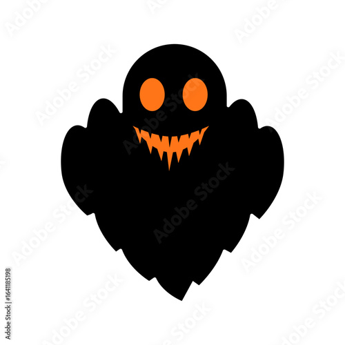 halloween ghost, spectre vector illustration
