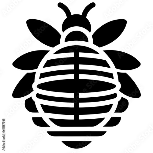 Beehive Icon Sweet Apiary Vector Illustration for Print and Digital Use