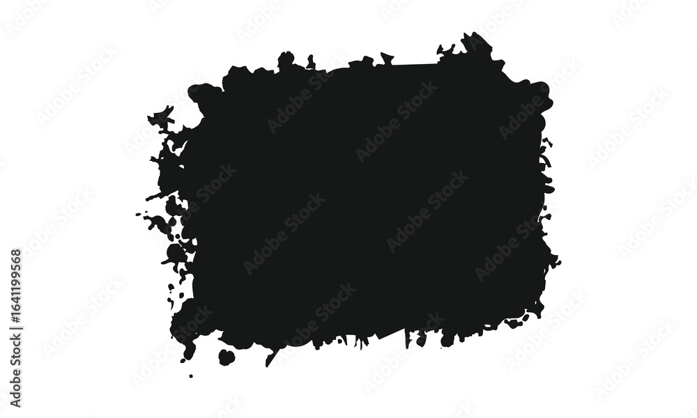 Fototapeta premium Abstract teal splatter grunge background