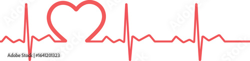 Heartbeat heart health medical cardiology pulse rhythm lifeline vital sign cardiac healthcare wellness 100 bpm silhouette