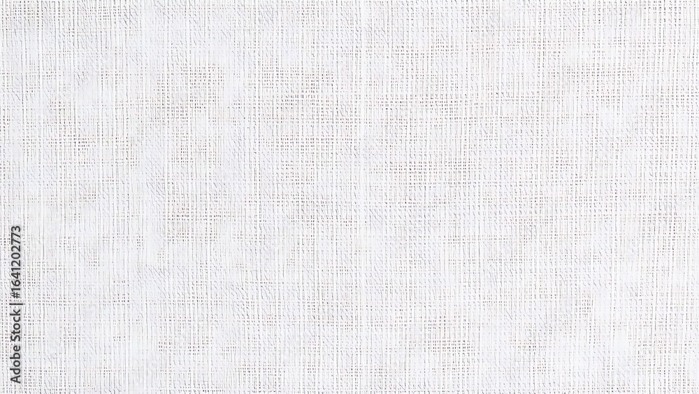 Fototapeta premium Close-up of natural linen fabric texture, highlighting woven fibers in soft neutral tones.