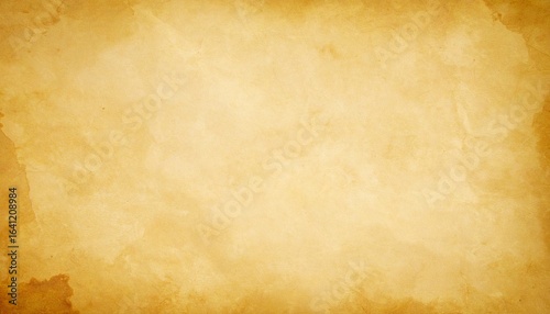 Vintage Parchment Paper Texture with Aged Stains