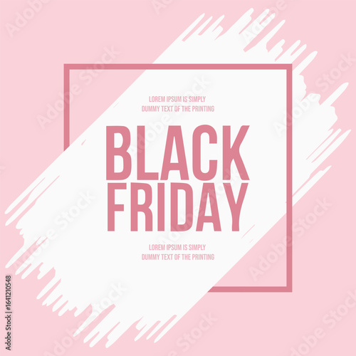 Black Friday Grunge Brush Frame