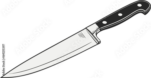 Kitchen Knife Illustration