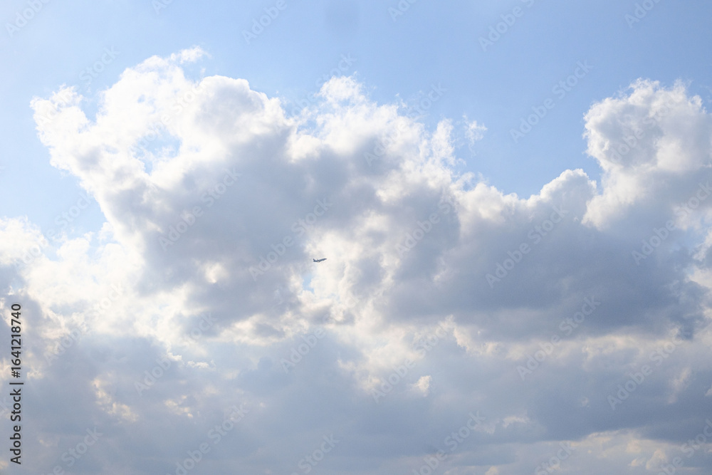 Obraz premium 白い雲