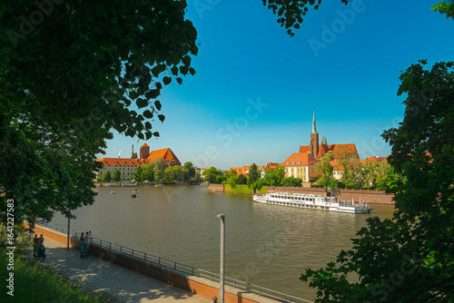 Collegiate Church of the Holy Cross and St. Bartholomew in Wroclaw, Poland