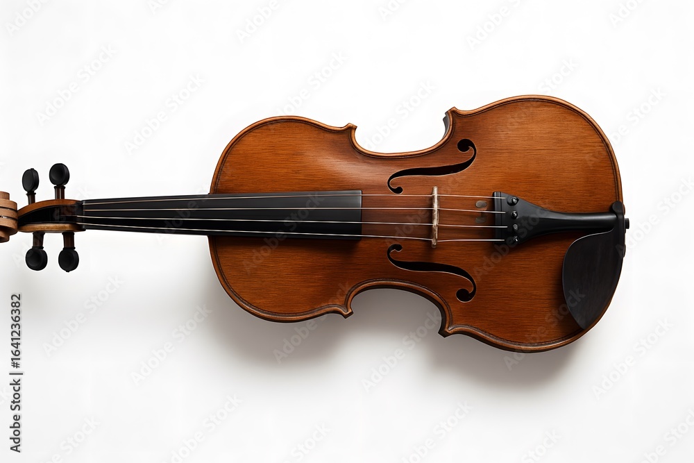 Obraz premium violin isolated on white