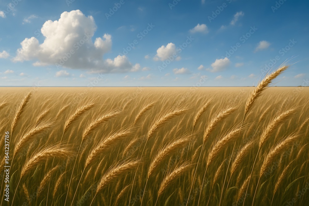 Fototapeta premium field of wheat