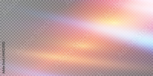 Glow, rainbow, gradient, light, crystal bring luxury PNG shine. This PNG Overlay adds prism sparkle to transparent designs, perfect for bright, abstract, and festive visuals