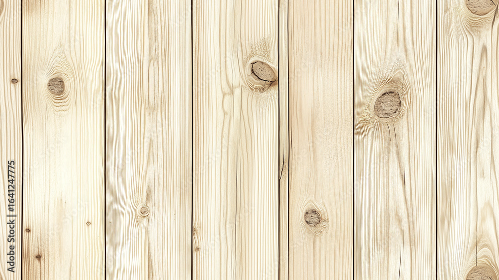 Fototapeta premium Premium Pine Wood Pattern. Seamless and organic wooden surface with depth.