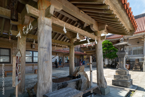 Temple Futenma-Gu, Futenma Shrine, sanctuaire shinto situé à Ginowan, sur l’île d’Okinawa, au Japon
