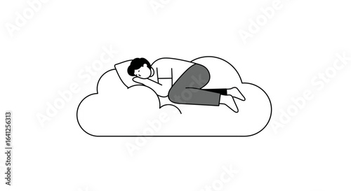 Dreamlike Comfort on a Soft Cloud