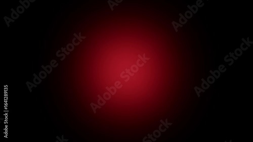 Police light flashing and road signal line animation 4k video. The alternating red lights from a police car over a dark background.