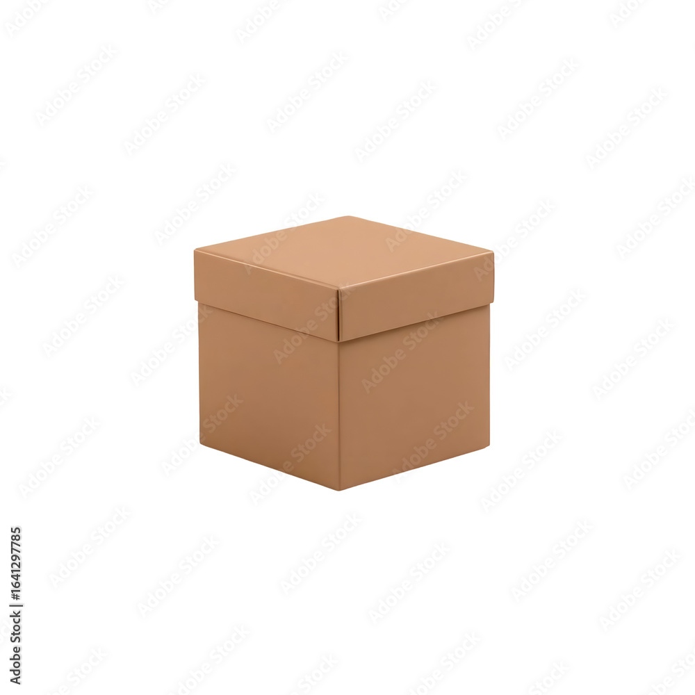 Fototapeta premium square khaki box