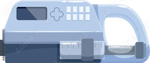 Infusion pump delivering intravenous fluids and medication with a controlled flow rate for patient care