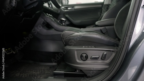 Fotografie Modern car seat automatic adjustment