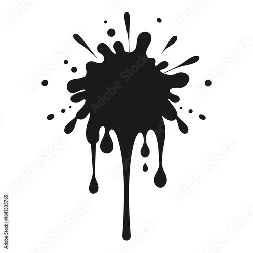 vector ink blots