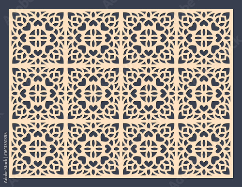 Modern wooden carving wall panel for decorative interiors