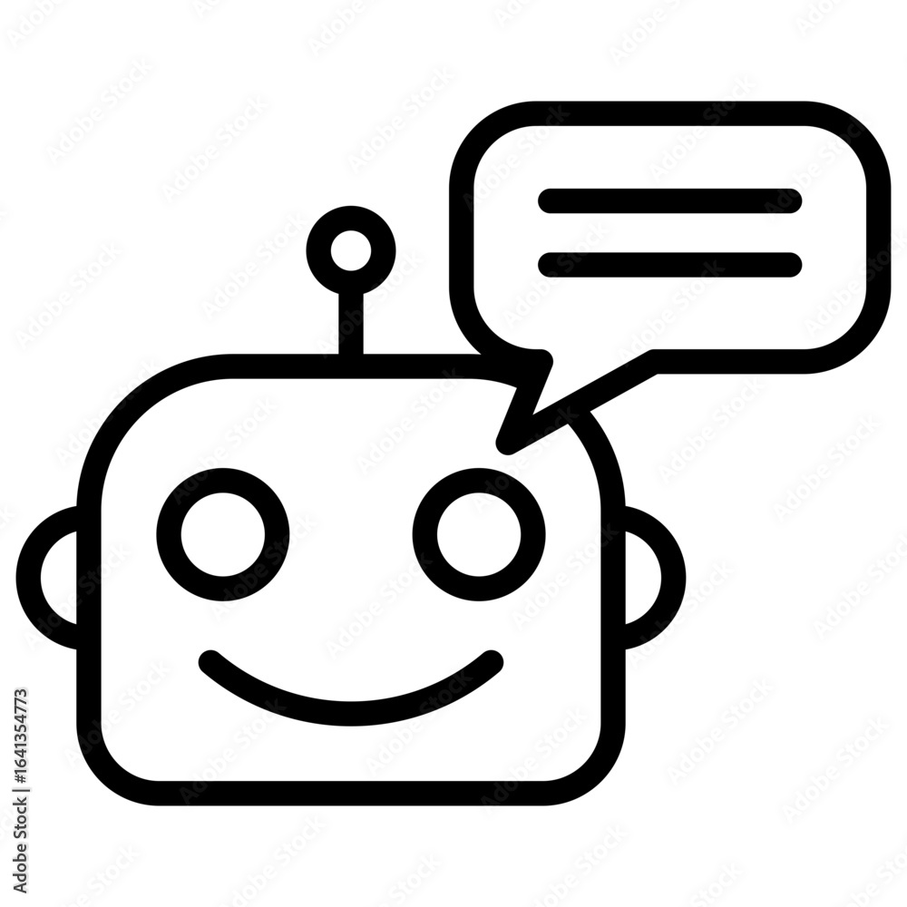 Ai line icon Ai line icon