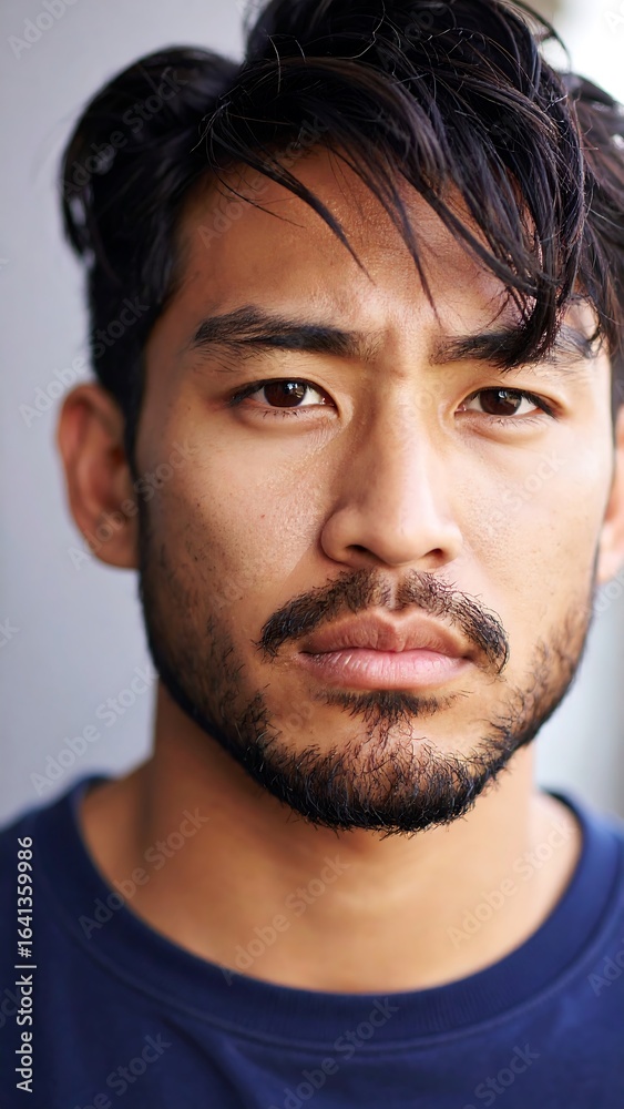 Fototapeta premium Close-up portrait of a man