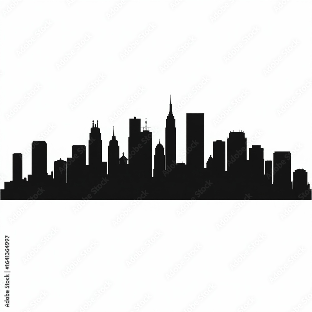 Fototapeta premium new york city skyline