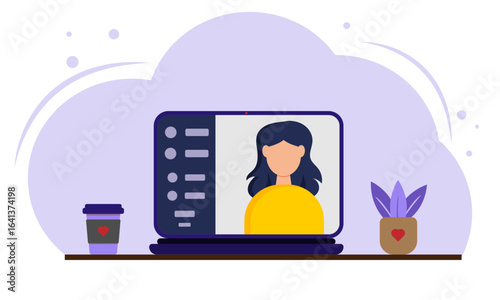 Stay and work from home