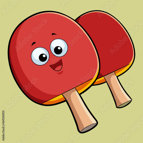 happy ping pong paddles
