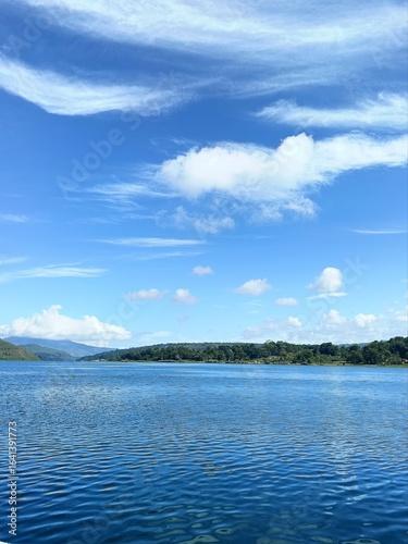 blue sky and sea