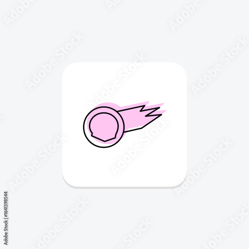 Meteorite Ring, vector, pixel perfect, illustrator file