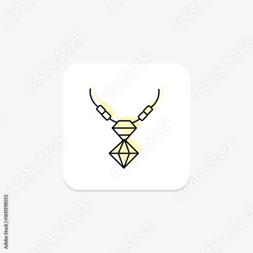 Diamond Dna Necklace, vector, pixel perfect, illustrator file