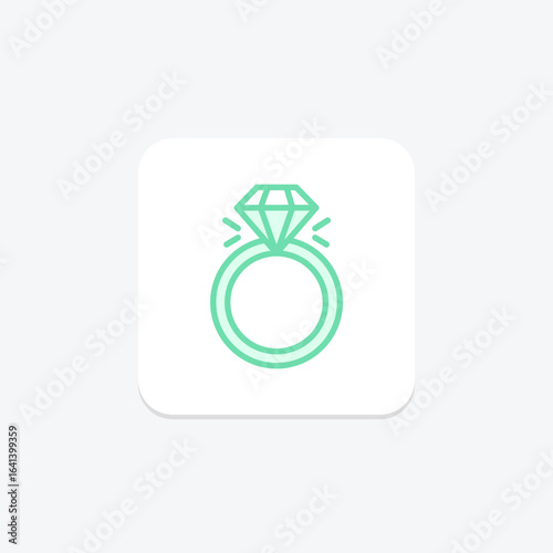 Diamond Wave Ring, vector, pixel perfect, illustrator file