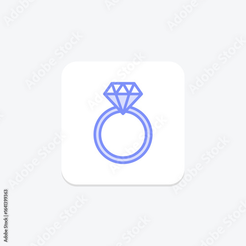 Diamond Hexagon Ring, vector, pixel perfect, illustrator file