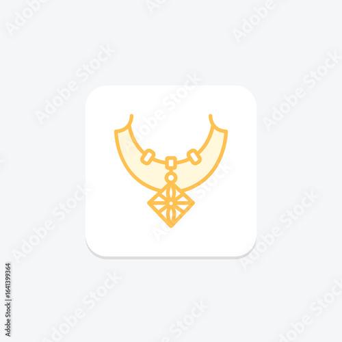 Diamond Butterfly Necklace, vector, pixel perfect, illustrator file