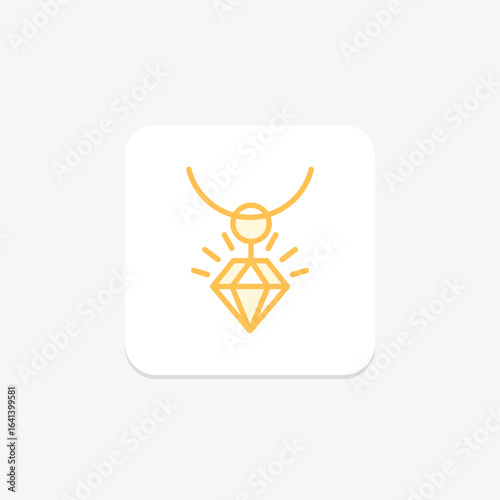 Diamond Sun Pendant, vector, pixel perfect, illustrator file