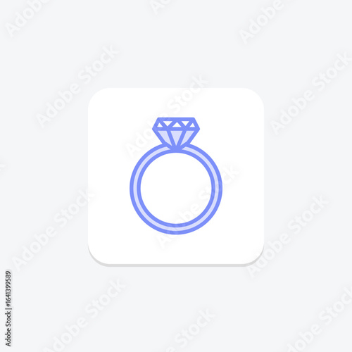 Diamond Clover Ring, vector, pixel perfect, illustrator file