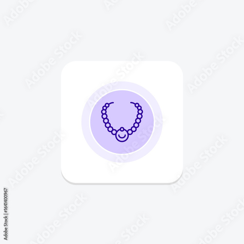 Pearl Necklace, vector, pixel perfect, illustrator file