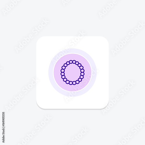 Pearl Bracelet, vector, pixel perfect, illustrator file