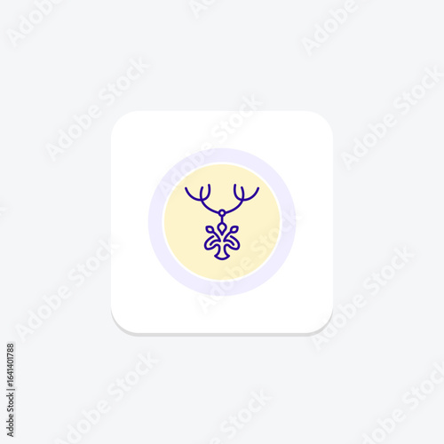 Silver Tree Of Life Pendant, vector, pixel perfect, illustrator file