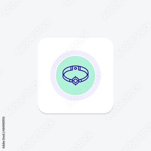 Gold And Emerald Bracelet, vector, pixel perfect, illustrator file