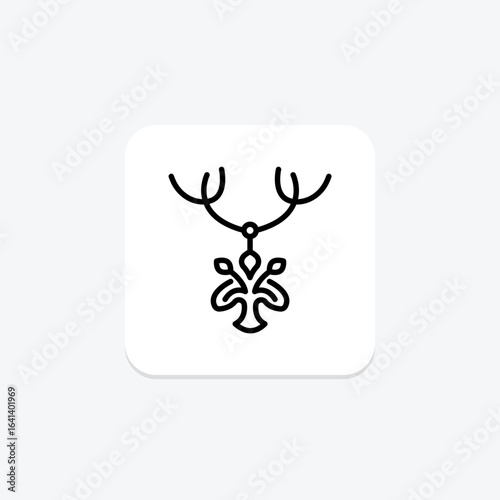Silver Tree Of Life Pendant, vector, pixel perfect, illustrator file