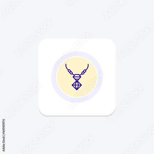 Diamond Dna Necklace, vector, pixel perfect, illustrator file