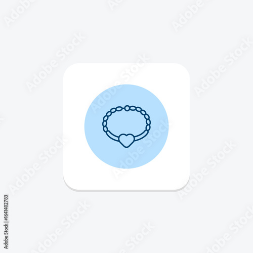 Silver Name Bracelet, vector, pixel perfect, illustrator file