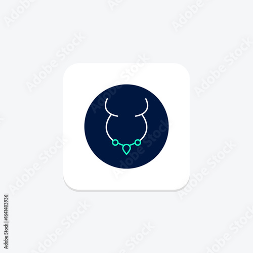 Gold Name Necklace, vector, pixel perfect, illustrator file