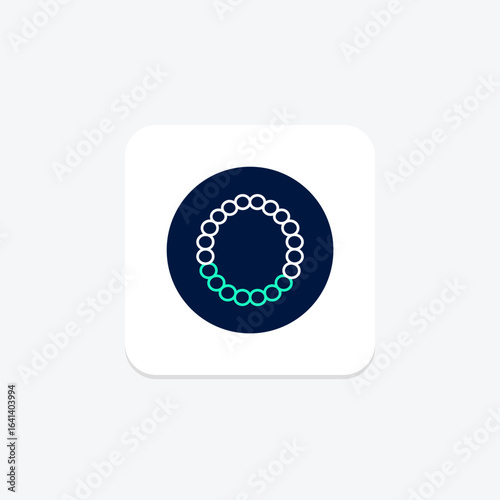 Pearl Bracelet, vector, pixel perfect, illustrator file